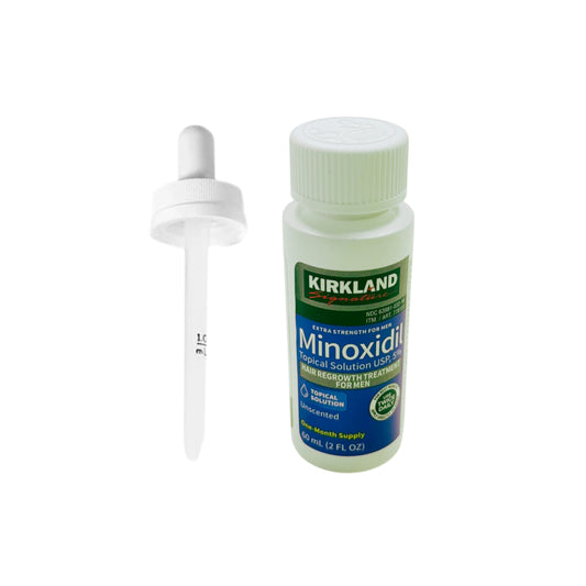 Kirkland 5% Minoxidil Extra Strength Liquid Hair Loss and Hair Regrowth Treatment  1 Month